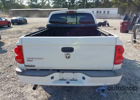 2007 Dodge Dakota Slt z USA, uszkodzony, nr VIN 1D7HE48KX7S210210